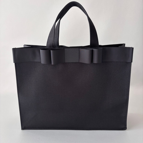 A4ファイル対応】黒サブバッグ お受験サブバッグ パソコンバッグ サブ