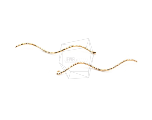 PDT-2706-G【4個入り】カーブワイヤーペンダント /Curve Wire Pendant 3枚目の画像