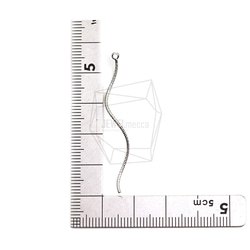 PDT-2706-R【4個入り】カーブワイヤーペンダント /Curve Wire Pendant 5枚目の画像