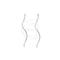 PDT-2706-R【4個入り】カーブワイヤーペンダント /Curve Wire Pendant 1枚目の画像