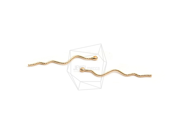 PDT-2707-G【4個入り】カーブワイヤーペンダント /Curve Wire Pendant 3枚目の画像