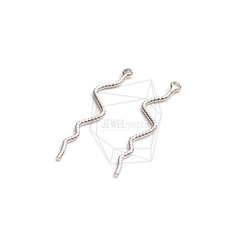 PDT-2707-R【4個入り】カーブワイヤーペンダント /Curve Wire Pendant 2枚目の画像