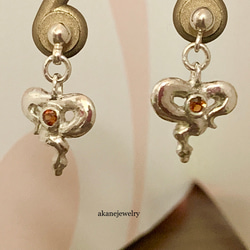 H様オーダーメイドボールパイソンのピアス 2枚目の画像