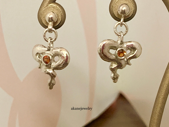 H様オーダーメイドボールパイソンのピアス 2枚目の画像