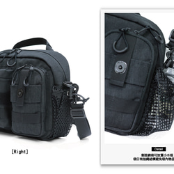 防水 Chaser Shoulder Bag 多功能 高收納 隨身包 小包 側背 第4張的照片
