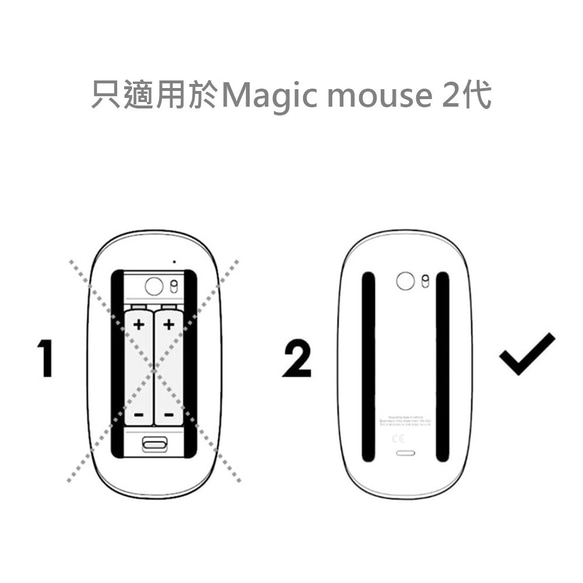 Meet Mind for Apple Magic Mouse 2 人間工学に基づいたワイヤレス充電アダプター 12枚目の画像