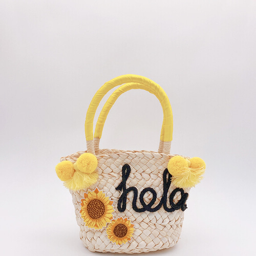 Cachellierカシェリエフラミンゴカゴバッグ籠ショルダーバッグ