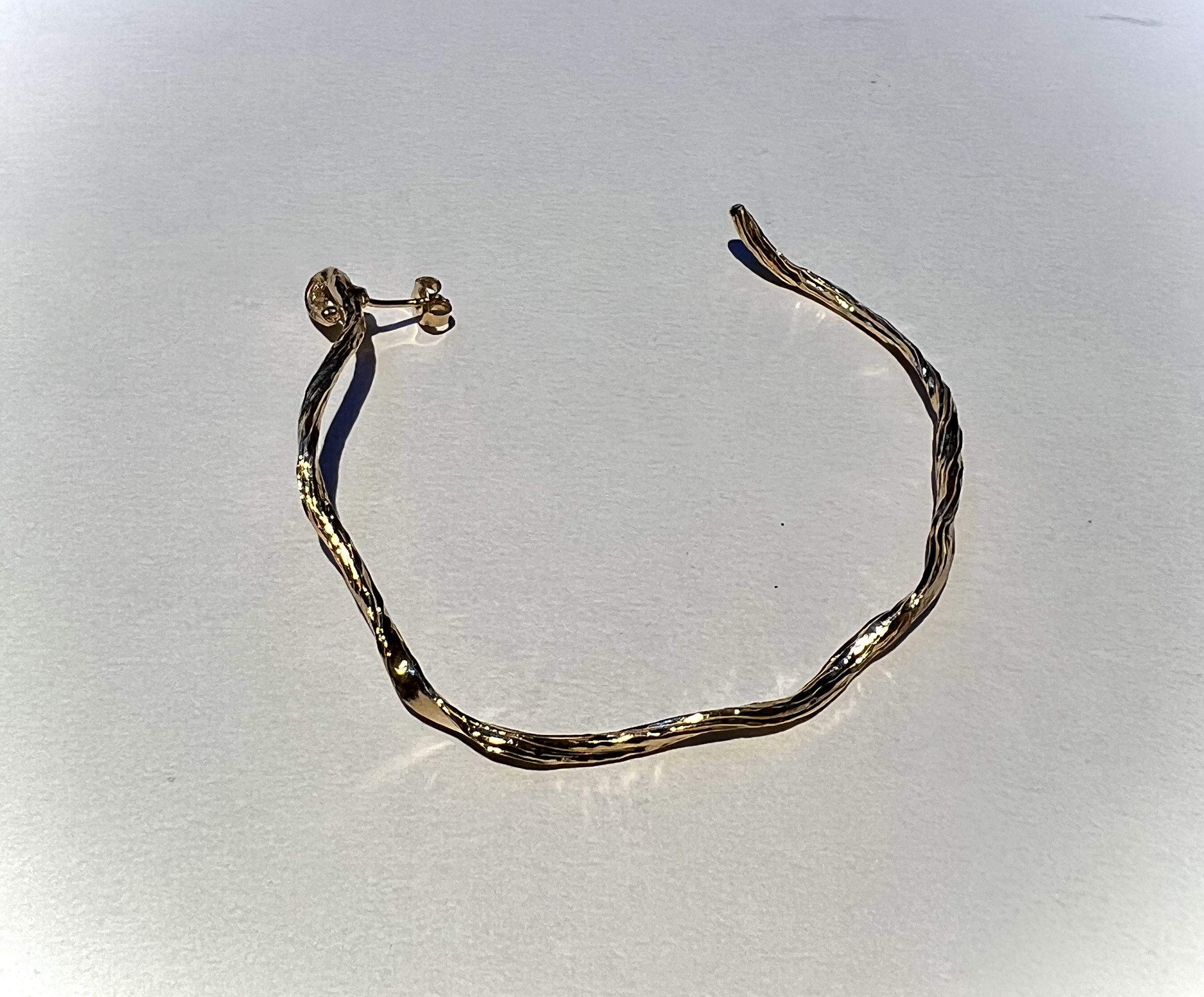 Storm_ピアス_ ゴールド