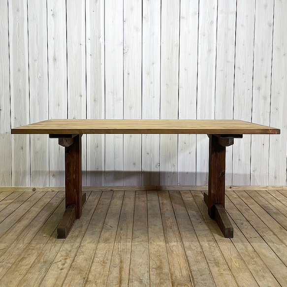 1台限定 送料無料 幅140㎝ ソファダイニングテーブル 無垢材 ダイニングテーブル 食卓 机 ダイニング 3枚目の画像
