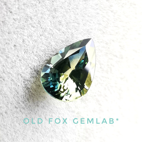 天然バイカラーサファイア（日独ソ付） 0.61ct / sun0702b 指輪