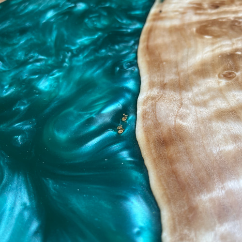 レジンテーブル ローテーブル コーヒーテーブル 丸テーブル ロー