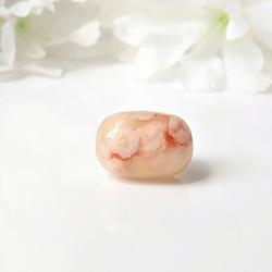 【再販 14】高品質 桜瑪瑙（さくらめのう） 天珠　１個  高品質天然石　 2枚目の画像
