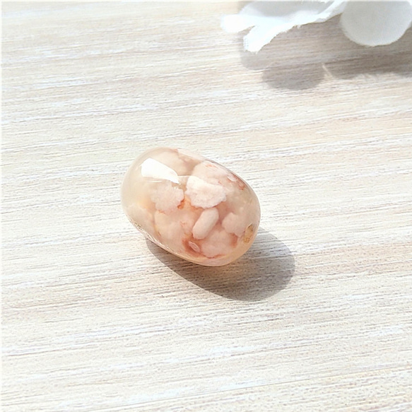 【再販 14】高品質 桜瑪瑙（さくらめのう） 天珠　１個  高品質天然石　 1枚目の画像