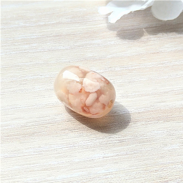 再販 14】高品質 桜瑪瑙（さくらめのう） 天珠 1個 高品質天然石 