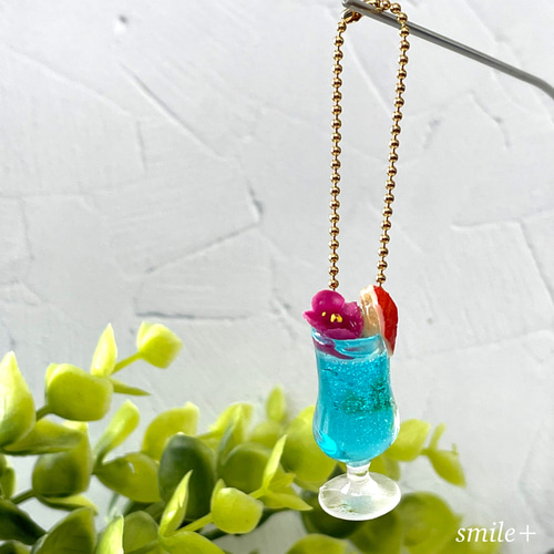 トロピカルジュースのチャーム キーホルダー smile+ 通販 16192657  