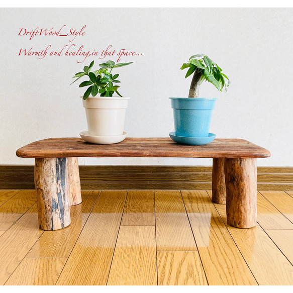 流木のスツール-3