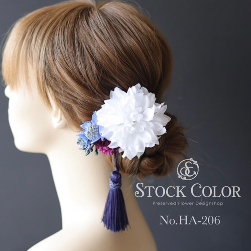 まの様 バレッタ 髪飾り ヘアアクサリー 浴衣 ウエディング
