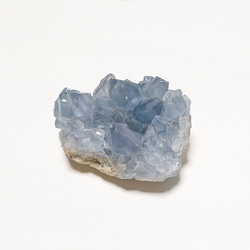 三角フォルムの天青石 Celestite セレスタイト クラスター 鉱物 原石 鉱石 天然石 02008 4枚目の画像