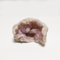 半月フォルムのピンクアメジスト 紫水晶 Pink Amethyst クラスター 鉱物 原石 鉱石 天然石 02007 5枚目の画像