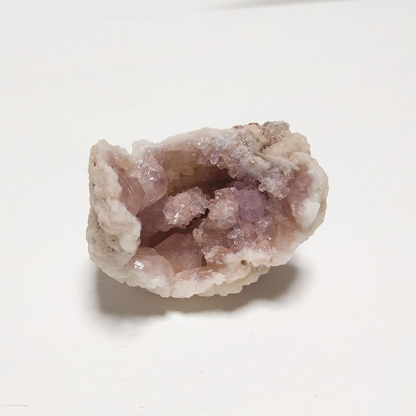 半月フォルムのピンクアメジスト 紫水晶 Pink Amethyst クラスター 鉱物 原石 鉱石 天然石 02007 11枚目の画像