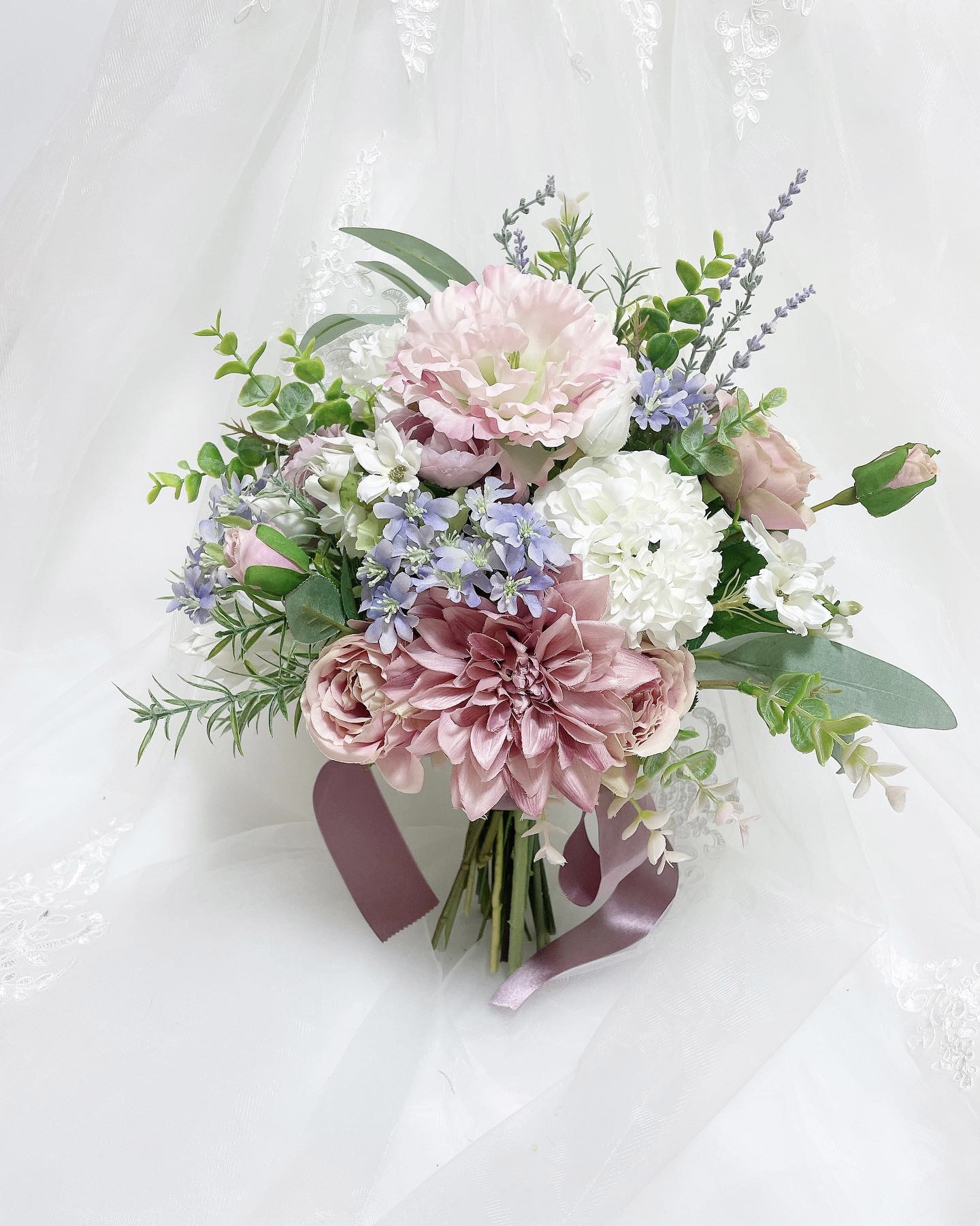 受注制作】ウェディングアートフラワーブーケの額縁アレンジ(金色