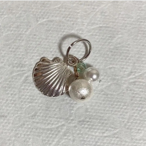 マーメイド ひらひらリボン♡パール♡ツイン♡ヘアゴム♡グリーン 5791d8601278c68eadc05f5d0f7c75