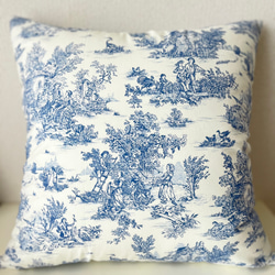 トワルドジュイ クッションカバー45cm ブランドジュリエ