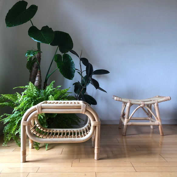 特集掲載　一台3役のラタンベンチ 8枚目の画像