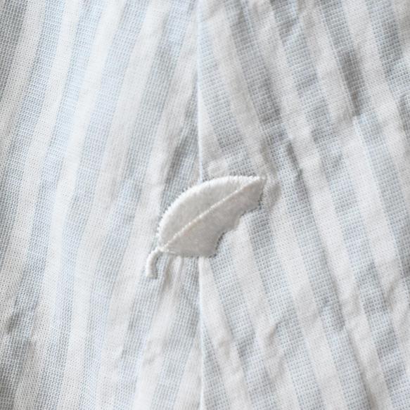 夏日微風般的淺條紋喇叭裙【SOSK173S】 第9張的照片
