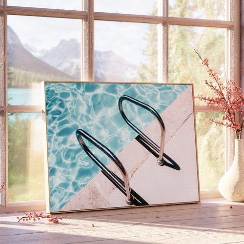 水夏　大きなポスター 楽天市場】【全品対象クーポン配布中】 水だけで何度も貼れる