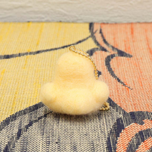 アヒルキーホルダー3種 バリエーション 羊毛フェルト 可愛い 羊毛