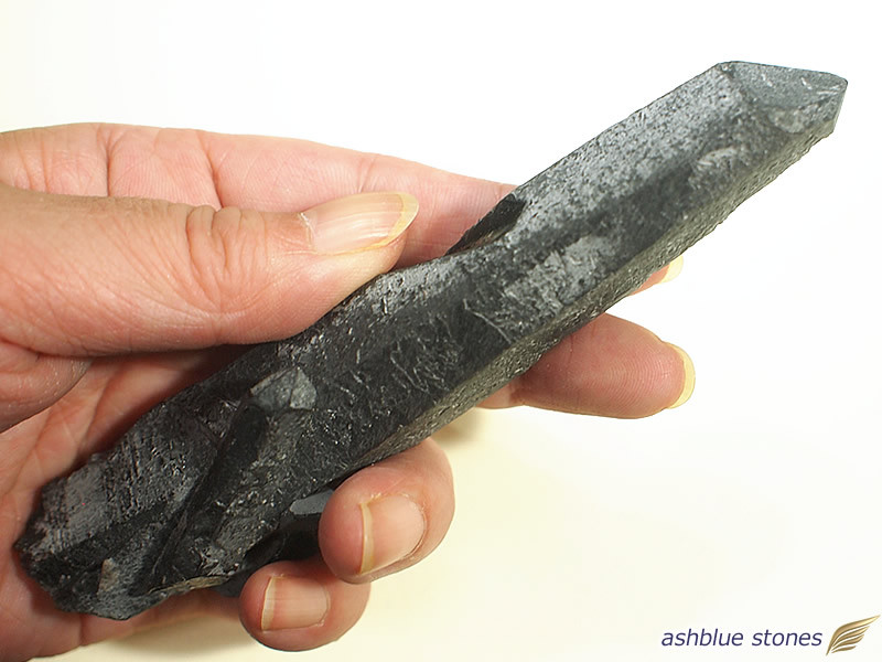 山東省産モリオン(シンギング)【29】108.1g　未研磨 原石 ポイント