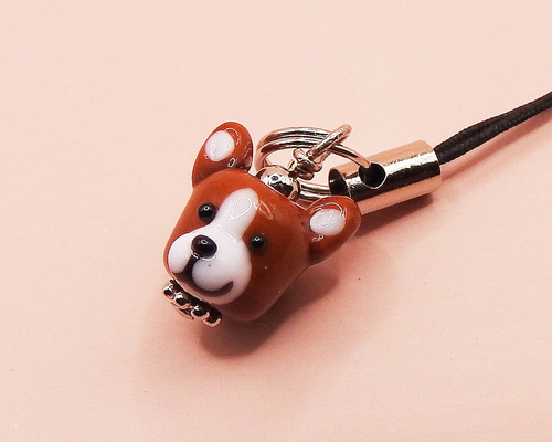 ストラップ・犬 携帯ストラップ グラスオリジナル 通販 16195958