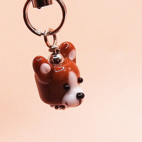 ストラップ・犬 携帯ストラップ グラスオリジナル 通販 16195958