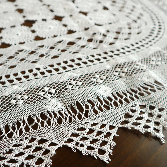 [OUTLET Made in Cappadocia] OYA Needle lace 92x52cm Doily 第3張的照片