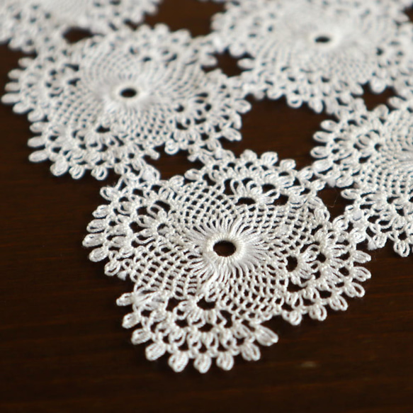 [OUTLET Made in Cappadocia] OYA Needle lace 18x18cm Doily 第2張的照片