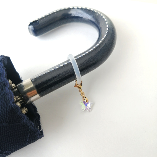 大人気【キラキラ 星チャーム】 オーロラ チャー厶 マスクチャーム