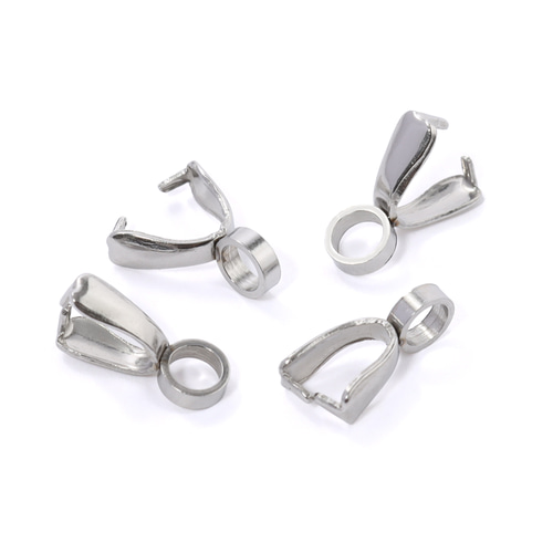 ss-00913)ステンレス316 Aカン シルバー 5個 ハンドメイド ペンダント