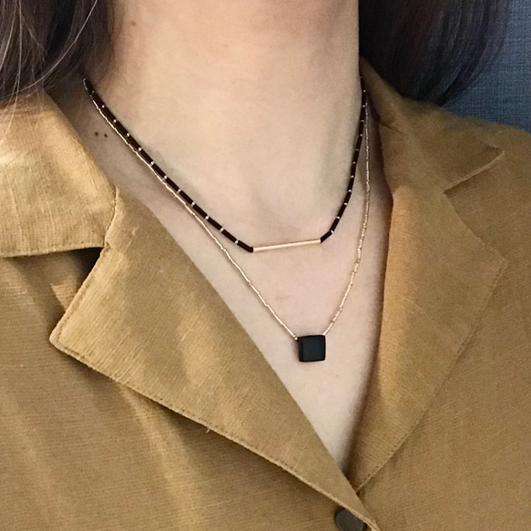 ピ*ン様 黒ビーズネックレス 金具付き 純チタン製 ビーズネックレス スポーツ Titanium ボールネックレス