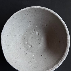■直径19.4cm モルタル ボウル ■ ディスプレイ 器 皿 インテリア 什器 オブジェ セメント コンクリート 4枚目の画像