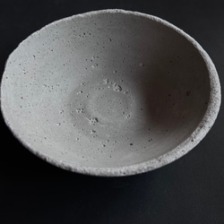 ■直径19.4cm モルタル ボウル ■ ディスプレイ 器 皿 インテリア 什器 オブジェ セメント コンクリート 5枚目の画像
