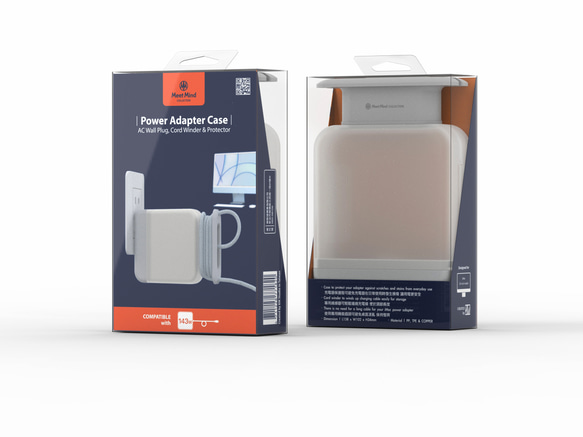 Meet Mind for iMac 24インチ 純正充電器ケーブル収納ケース 143W