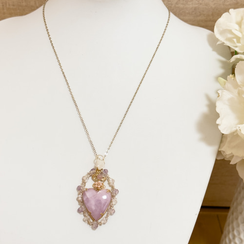 moon様 クンツァイトハート♡♡No.1256 moon様 クンツァイトハート♡♡No.1256 【公式通販】