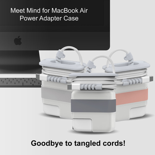 MacBook Air 純正充電ケーブル収納ケース 29W/30W/35W iPhone