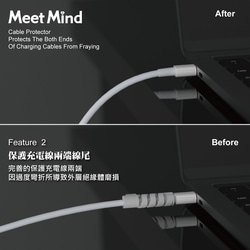 MacBook Air 純正充電ケーブル収納ケース 29W/30W/35W 5枚目の画像