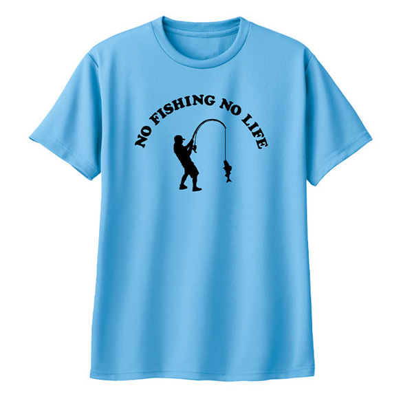 ドライ Tシャツ 吸汗 速乾 吸水性 釣り 海釣り 好き アウトドア ティシャツ 2枚目の画像
