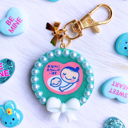 ＃195　はんなり✴ちょうちょ✴桜✴レジンヘアゴムキーホルダーブローチ 195 はんなり✴ちょうちょ✴桜✴レジンヘアゴムキーホルダーブローチ