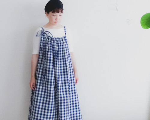 vaqutaux voyage THE GARDEN エプロンドレスサックス vaqutaux voyage THE GARDEN エプロンドレスサックス Garden