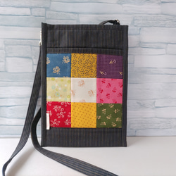 ♡専用♡ハンドメイドパッチワークスマホショルダー・シュシュ⸜(*´ᗜ｀*)⸝ ♡専用♡ハンドメイドパッチワークスマホショルダー・シュシュ
