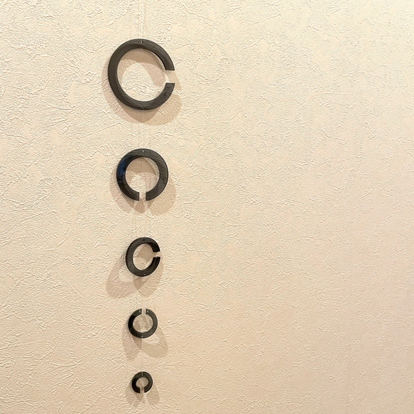 ランドルト環モビール 4枚目の画像